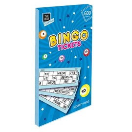 600 Security Coded Perforated Bingo Tickets - Bingo Marker Pens - Bingo Dabbers