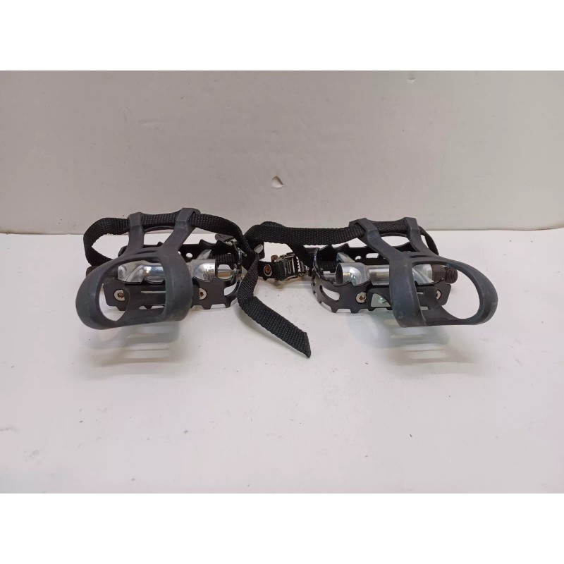 Wellgo Pedals & Straps; LU-926; 1/2” Spindle; New Old Stock