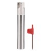Sourcingmap 1" x 6" Indexable End Mills 3 Flute 90
