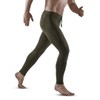 CEP Mens Reflective Tights Dark Green