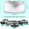 Car Sun Protection Front Screen, Sun Protection for Car, Windshield,