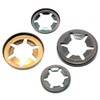 Starlock Washers For Shaft Retaining Push On Clips 2mm -