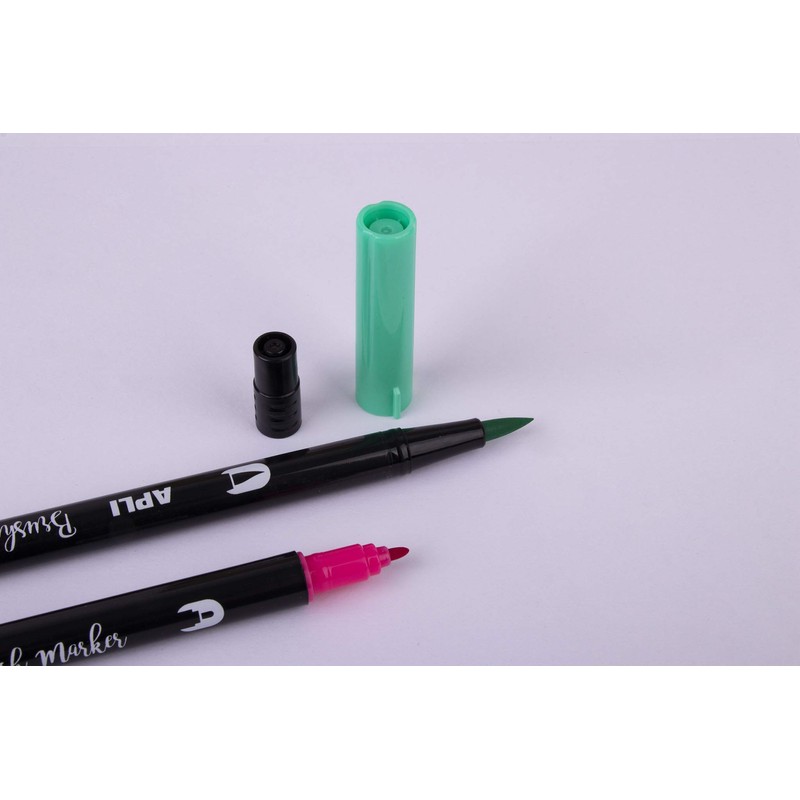 APLI 18574 Pastel Watercolour Pencils Double Tip 1mm Round and