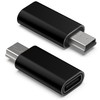 Accessonico USB C to Mini USB Adapter, (2 Pack) USB