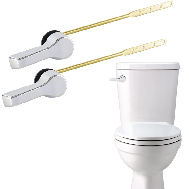 Universal Front Mount Handle Hibbent 2 Pack Toilet Tank Flush