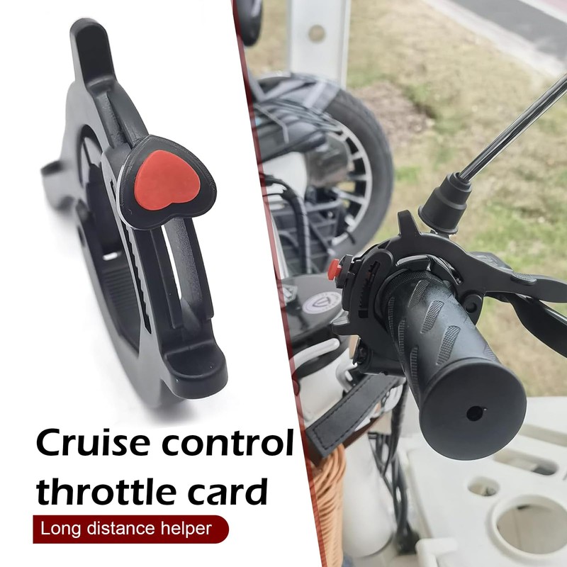 Polcatay Motorcycle Cruise Control Throttle Lock, Throttle Speed Control and