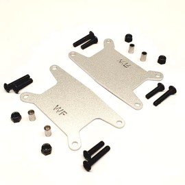 kingfly Aluminum Suspension Bracket Reinforcement Plate Tamiya WR-02/WR-02G Chassis Wild Willie