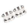 Polished Aluminium NAB Hub Adapters 10 Inch Opener Universal Loading