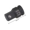 sourcing map 1/2" Drive (Female) x 3/4" (Male) Impact Socket