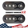 Unbranded 2x Heavy Duty Universal Auto Car Exhaust Pipe Hanger