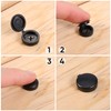 Plastic Hinged Screw Cover Caps Fold Screw Snap Covers Washer