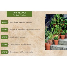 Old Cobblers Farm Fall Bulb Fertilizer, 5-10-10 NPK - Fertilizer for Spring-Flowering Bulbs (15 lbs)