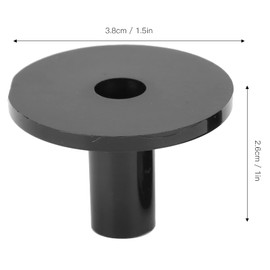 10-teilige Trommel-Beckenhülsen für Ständer für Schlagzeug-Sets, Kunststoff-Trommelbecken-Filzpads-Ersatzset für die Meisten Schlagzeug-Sets