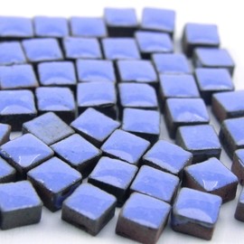 Mini Mosaic Tiles 5 x 5 mm, Pack of 1000, Azul Real, RB07