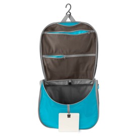 Sea to Summit TravellingLight Hanging Toiletry Bag, Travel Organizer for Men and Women, Regular, Atoll Blue