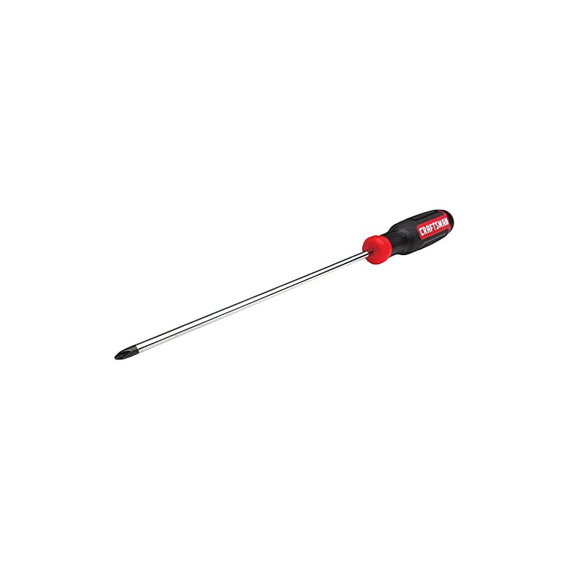 CRAFTSMAN Phillips Screwdriver, Bi-Material, PH #2 X 10 Inch (CMHT65056N)