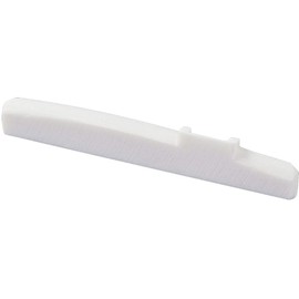 Golden Gate F-3425 - Sillín de hueso para guitarra compensada en blanco