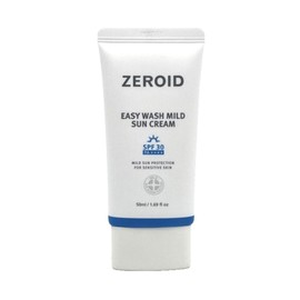 Zeroid Easy Wash Mild Zero Sunscreen Sunscreen Naedonnaesan Review Efficacy Effective 50ml SPF30 / 제로이드 이지워시 마일드 제로 썬크림 선크림 내돈내산 후기 효능 효과 50ml SPF30