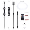 TABEN Car Interior Ambient Lighting Kits USB 3 Metre Fibre