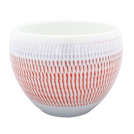 Hasami Ware 22-029 Kazuma Kiln Color Kanna Round Cup Red