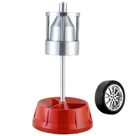 weyleity Portable Wheel Balancer with Heavy Duty Hubs | Tire Balancer Machine with Bubble Level, Tire Changer, Rim Balancing Machine, for Car and Light Truck