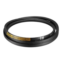 sourcing map A-82 V-Belt Drive Belt Industrial Transmission Belt Rubber 82 Inch Circumference