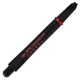 Harrows Supergrip Carbon Shafts - Various Designs, 1 Set = 3 Pieces (Red, Short - SHT)