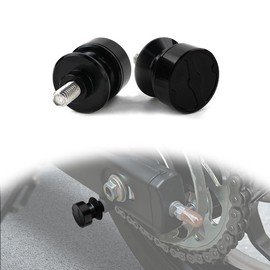 Mantt 8mm CNC Swing Arm Spools Sliders Universal M8 Stand Swingarm Bobbins Fit for All Motorcycle with M8x35 Hole Fit for Z650 Z900 V-Strom GSX-R 600 GSX-R 750 Bandit CBR600RR (Black,M8x35)