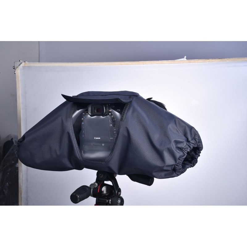 Camera Rain Cover, Waterproof Raincoat for DSLR Cameras and Lenses,