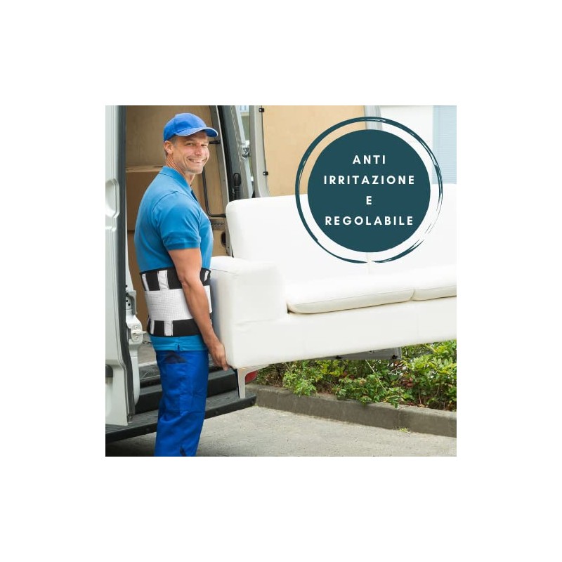 Tech Therapeutics Back Support Lumbar Belt, Elastic Abdominal Back Belt