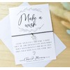Make a Wish Bracelet | Motivational Uplifting Affirmation Gift |