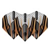 RED DRAGON Hardcore Premium Gold, Black and White Dart Flight