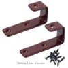 MDPLY 2 Pack Bunk Bed Ladder Hooks, Inside Width 1