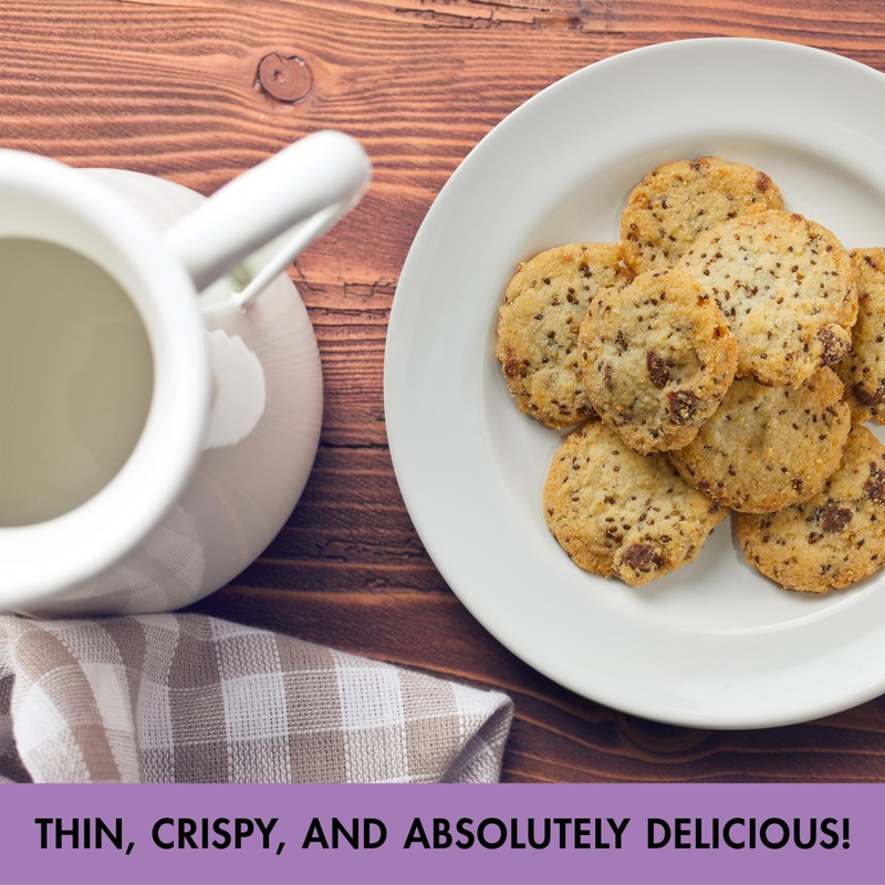 Audrey's Chia Cookies - (Chocolate Chip, 4 Pack), Natural, Antioxidants,