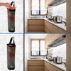 Hanging Folding Mesh Garbage Bag Organizer Trash Bags Holder Recycling