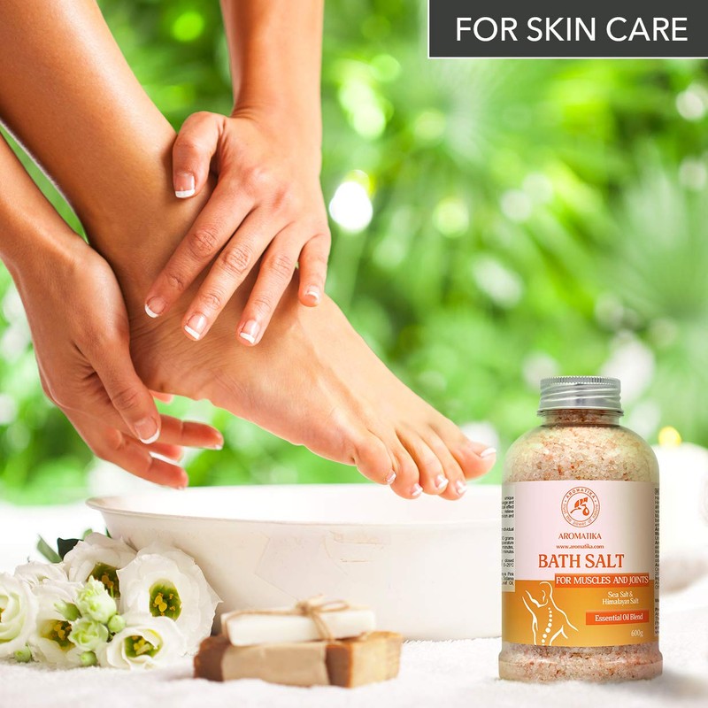 Joints & Muscles Bath Salt 600 g - with Essential
