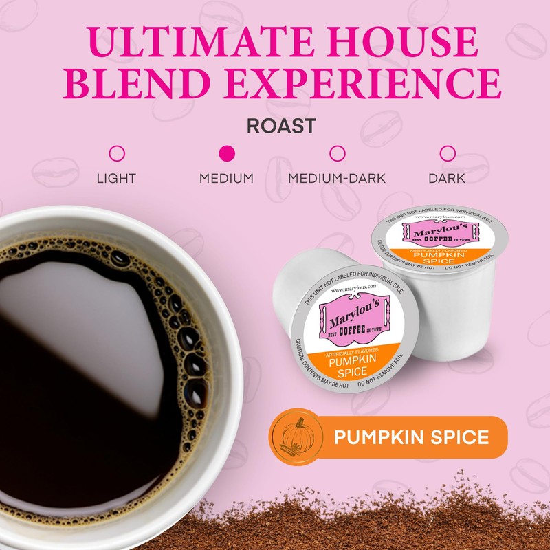 Marylou's Marylou’s Coffee – Pumpkin Spice Flavored Gourmet Coffee –