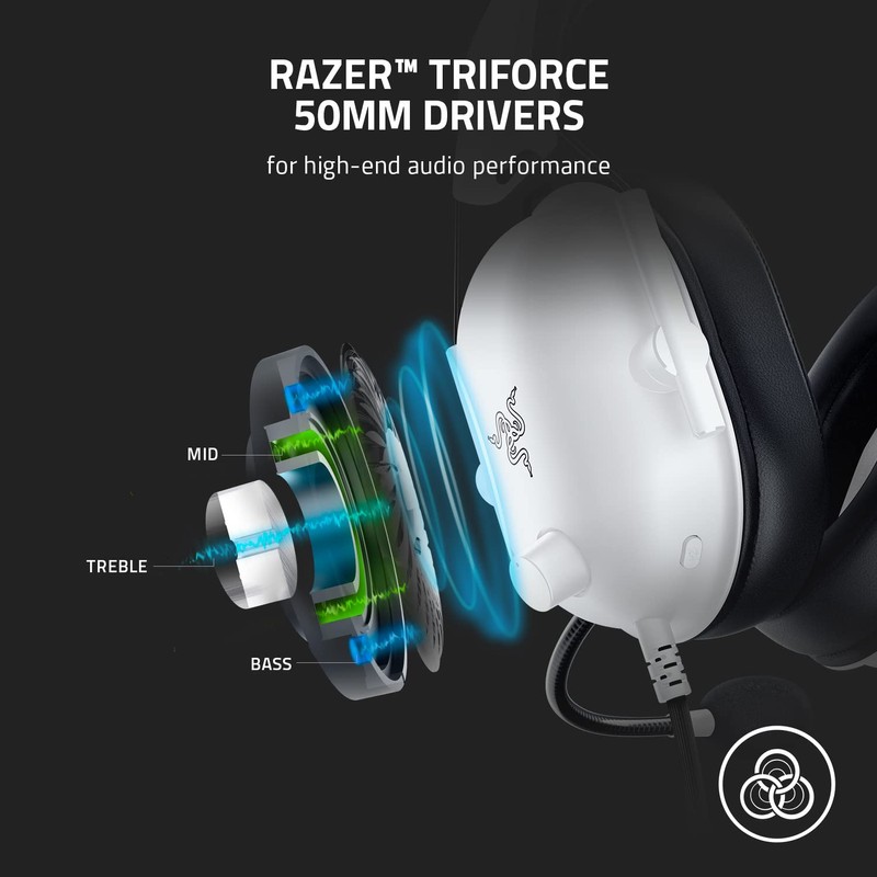 Razer BlackShark V2 X - Auriculares Gaming multiplataforma con cable