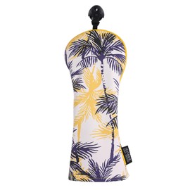 SHABIER Hawaiian Style Two Colors Palm Trees Golf Head Cover for Driver/Fairway/Hybird Club (Fairway Cover)