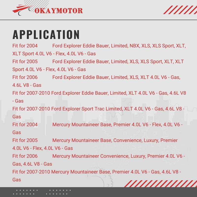 OKAY MOTOR 598-143 EGR Tube Pipe for 2004-2010 Ford Explorer