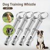 4 Pack Dog Training Whistle, Adjustable Ultrasonic Silent Dog Whistle,