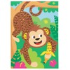 Baker Ross AT737 Jungle Animal Sequin Picture Kits - Pack