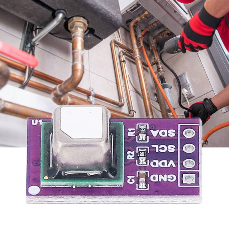 Carbon Dioxide Monitor Sensor Module 2 in 1 Accurate Mini