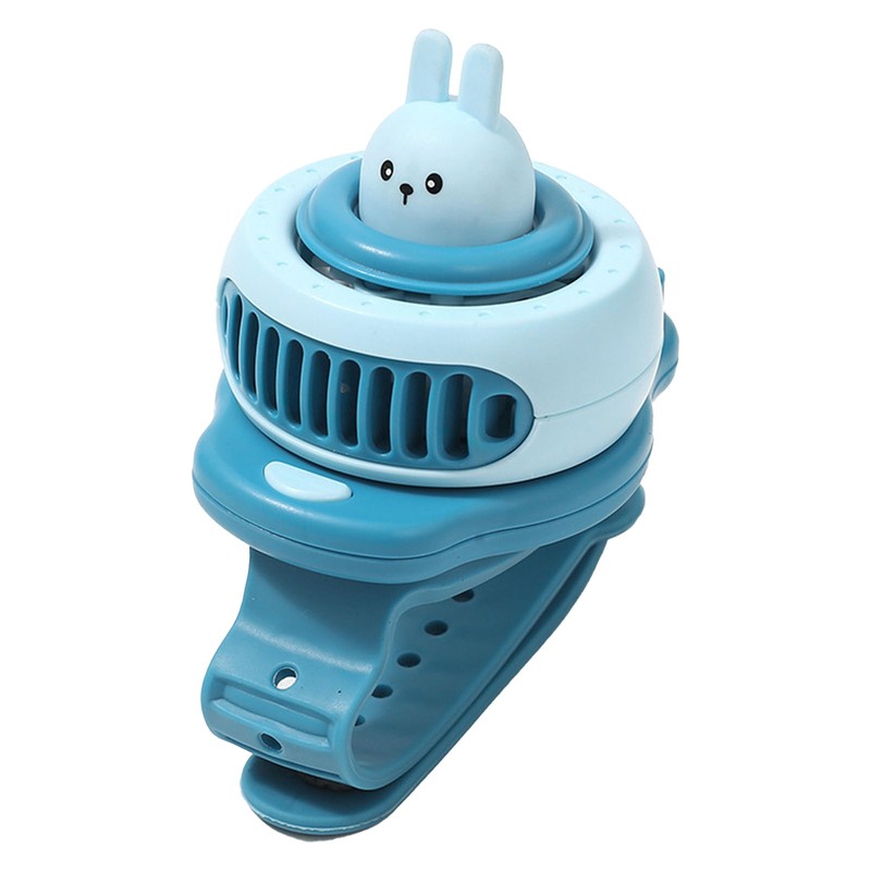 Innovative Cartoon Children's Watch Fan USB Students Portable Small Mini