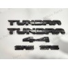 Toyota 5PCS 2022+ TUNDRA "SR5" 4X4 Matte BLACKOUT EMBLEM BADGE