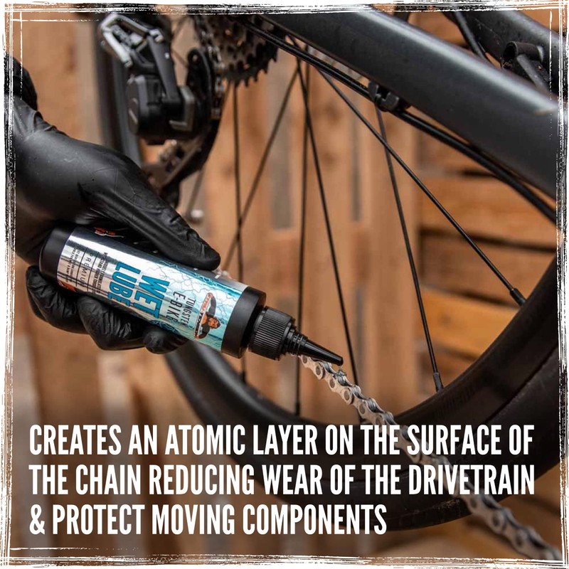 Tru-Tension | E-Tungsten Wet Weather Bicycle Lube | E-Bike Road,
