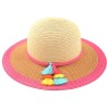 Addie & Tate Girls Woven Floppy Hats, One Size