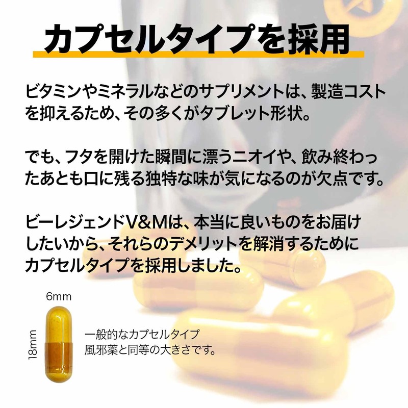 ビーレジェンド マルチビタミン&ミネラル カプセル ビタミン13種 ミネラル11種 180粒 30日分 スタンダード(健康維持や運動習慣のある人向け)