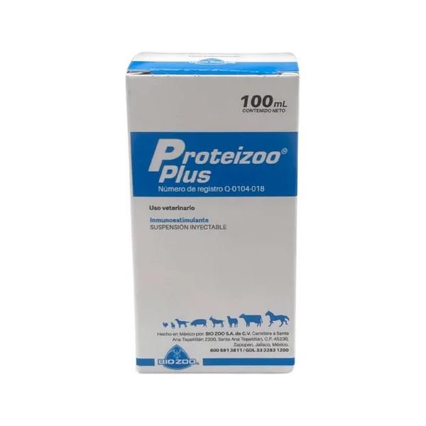 Proteizoo Plus Inmunoestimulante De 100 Ml Biozoo
