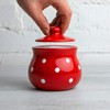 City to Cottage® Red and White Polka Dot Handmade Hand